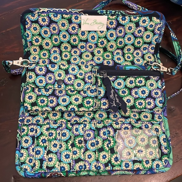 Vera Bradley crossbody long wallet - Picture 2 of 4